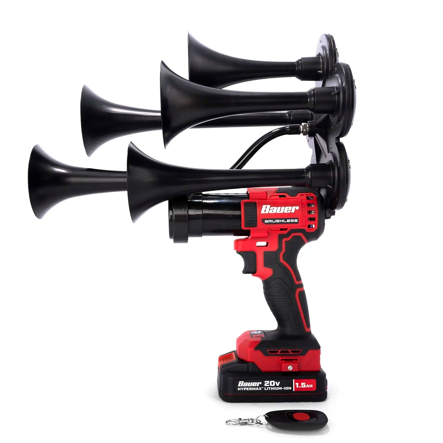 Train Horn for Bauer Batteries - Penta (5-Trumpet Model) HONKUP