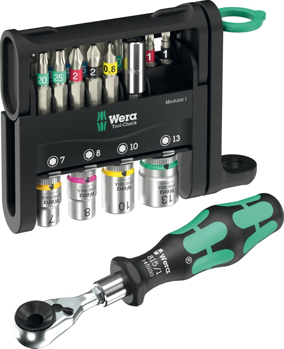Wera Tool-Check Modular 1 21 Pieces Metric 05049000001 Mr. Tools