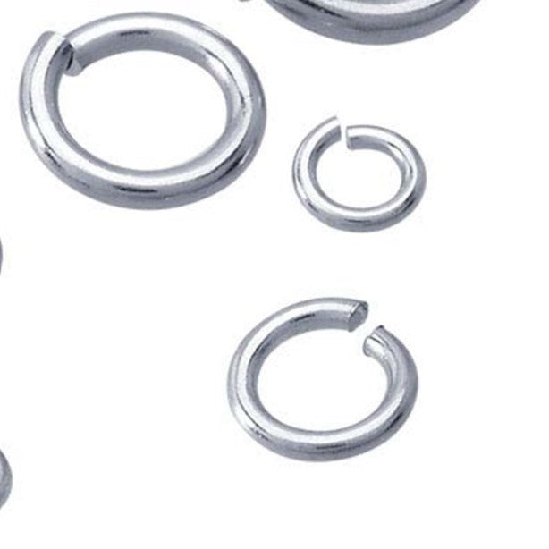 Sterling Silver Round Split Jump Ring Pepetools