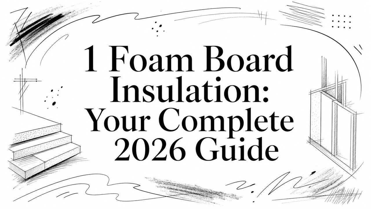 1 Foam Board Insulation: Your Complete 2026 Guide