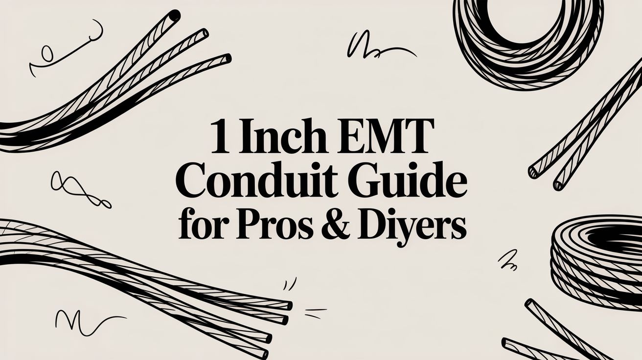 1 Inch EMT Conduit Guide for Pros & DIYers