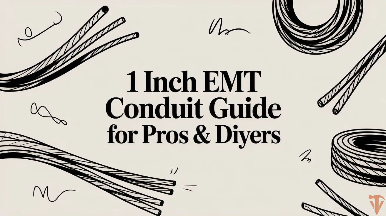 1 Inch EMT Conduit Guide for Pros & DIYers Value Tools Co