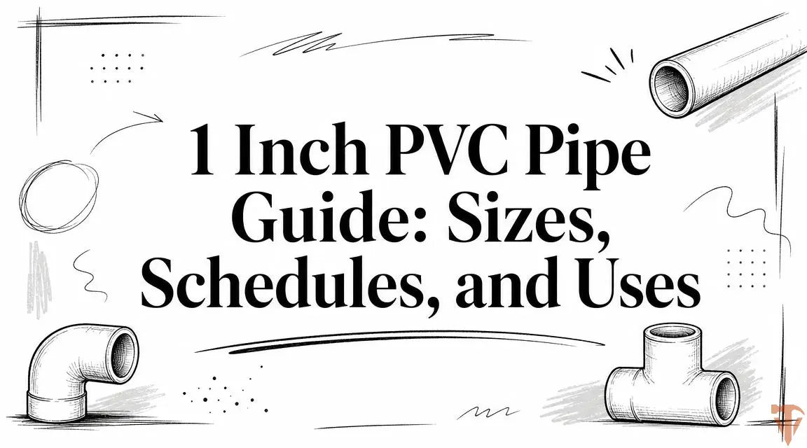 1 Inch PVC Pipe Guide: Sizes, Schedules, and Uses Value Tools Co