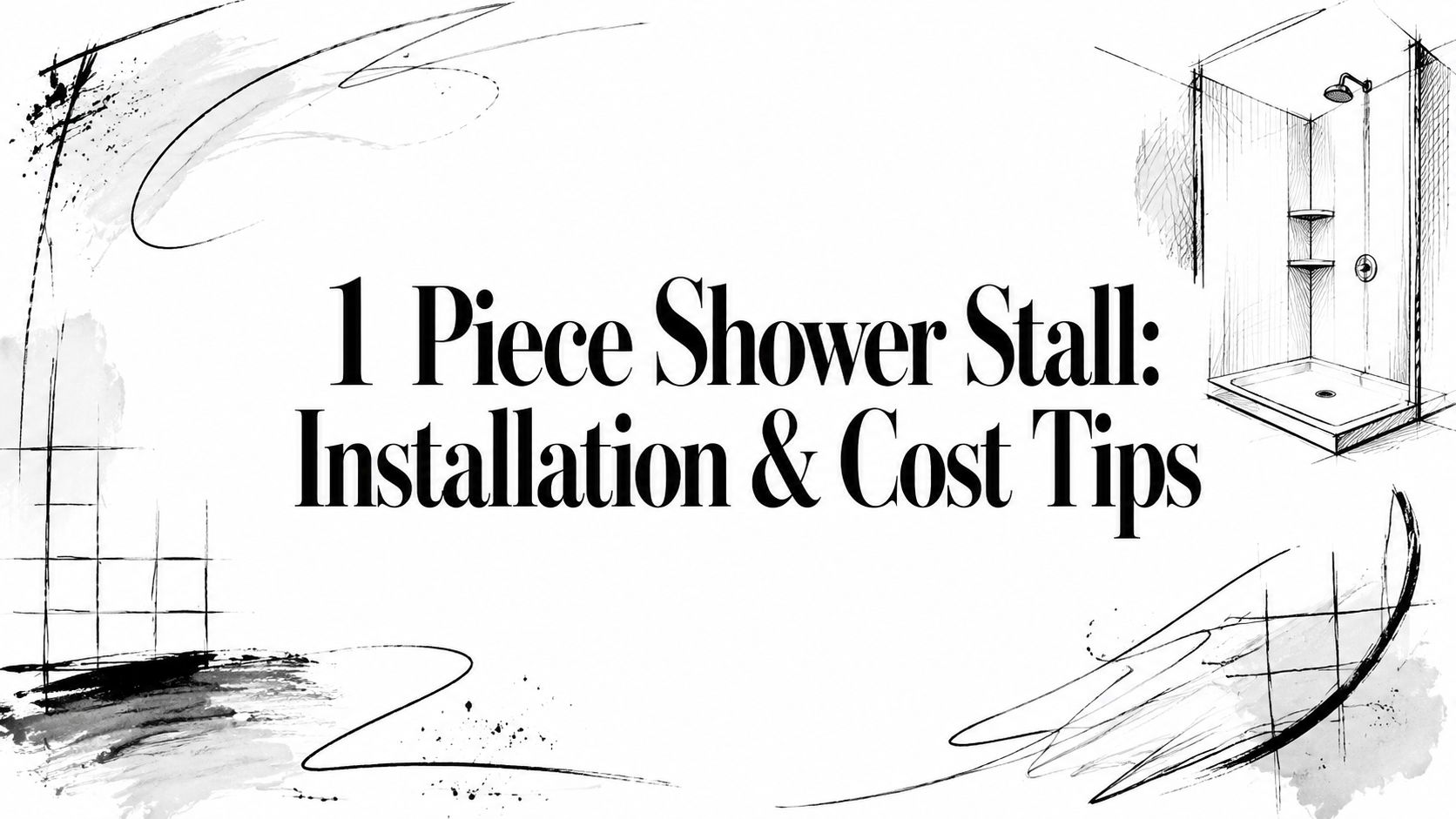 1 Piece Shower Stall: Installation & Cost Tips