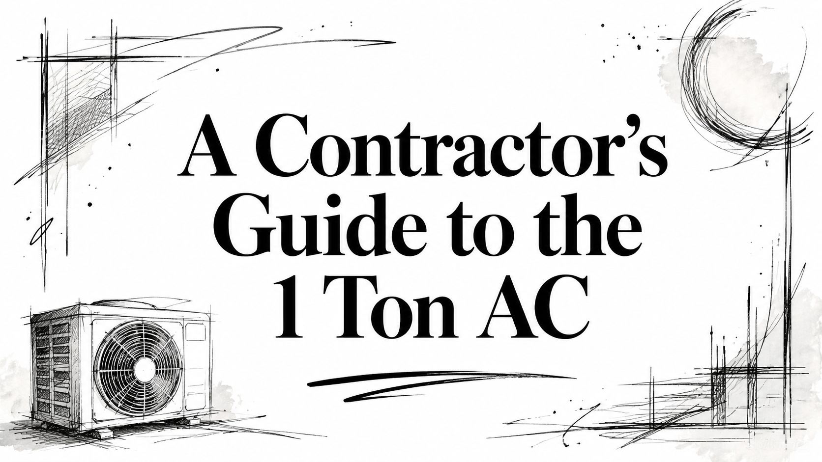 A Contractor's Guide to the 1 Ton AC: 2026 Edition