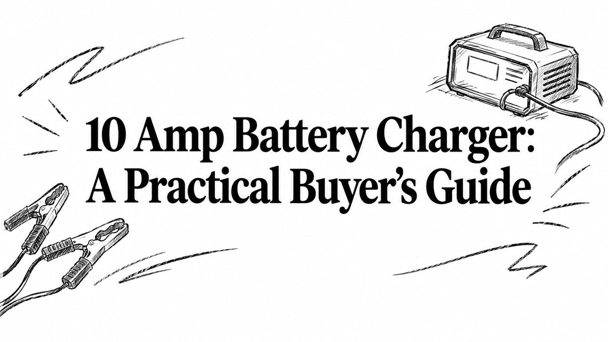 10 Amp Battery Charger: A Practical Buyer's Guide