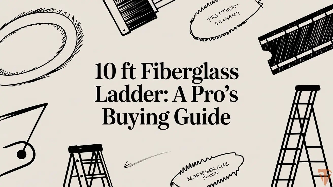 10 ft Fiberglass Ladder: A Pro's Buying Guide Value Tools Co