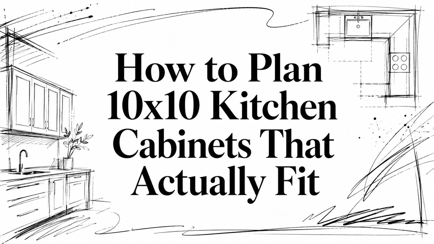 How to Plan 10x10 Kitchen Cabinets That Actually Fit