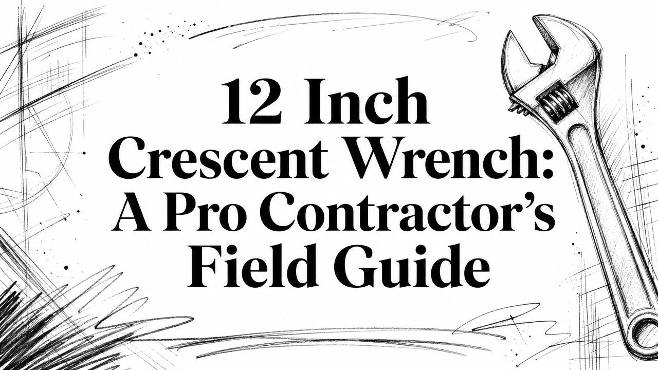 12 Inch Crescent Wrench: A Pro Contractor's Field Guide
