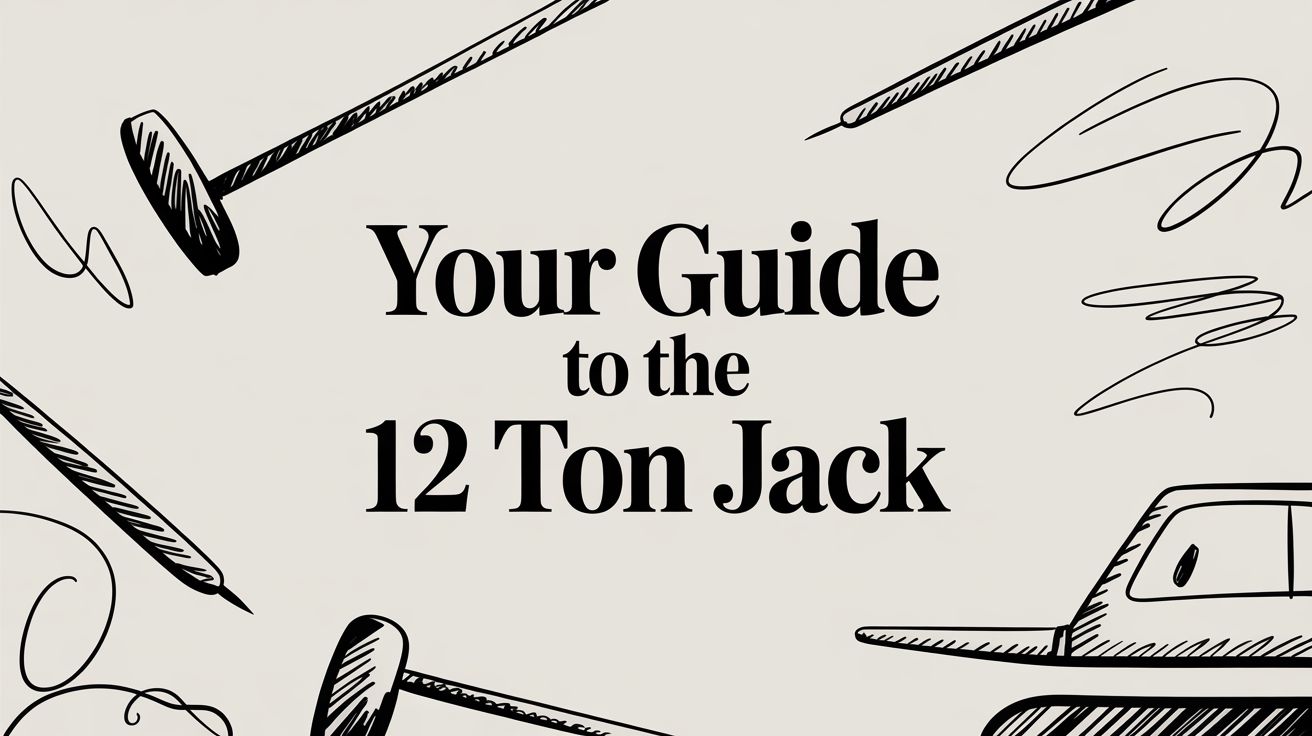 The Contractor's Guide to Choosing the Right 12 Ton Jack in 2026