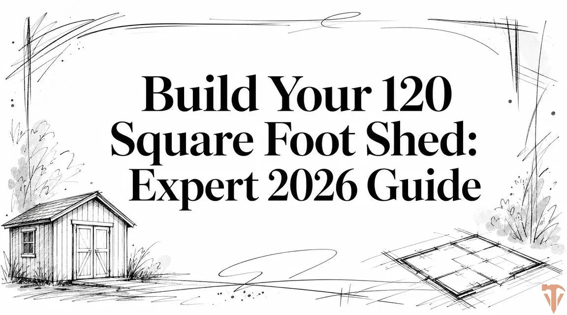 Build Your 120 Square Foot Shed: Expert 2026 Guide Value Tools Co
