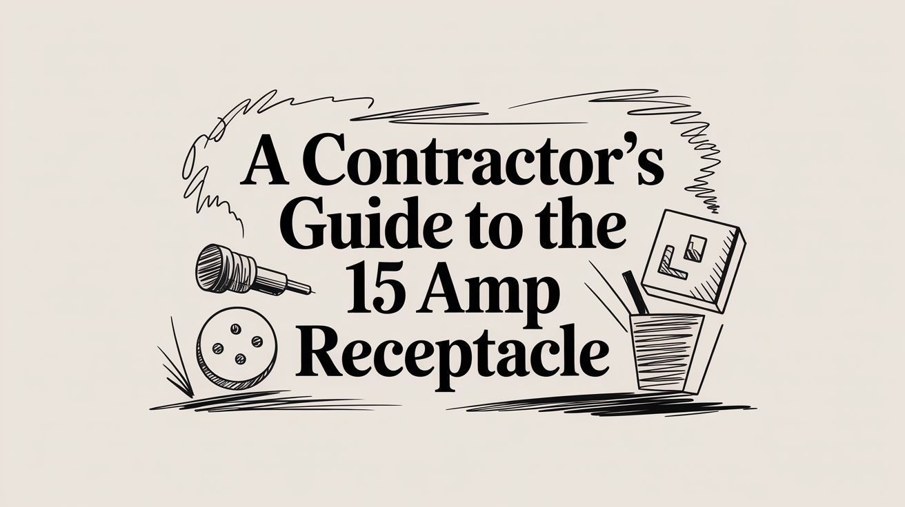 The Pro's Guide to the 15 Amp Receptacle: What It Can (and Can't) Handle