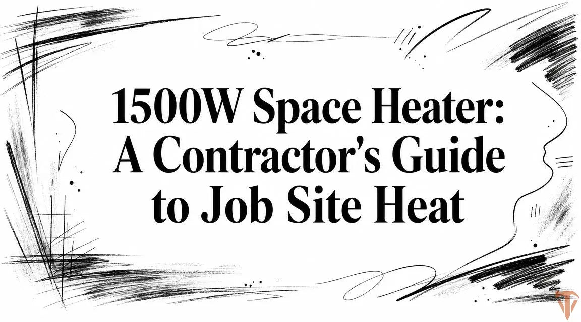 1500W Space Heater: A Contractor's Guide to Job Site Heat Value Tools Co