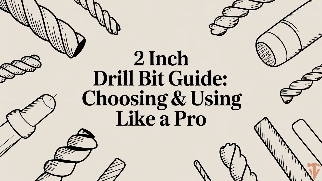 2 Inch Drill Bit Guide: Choosing & Using Like a Pro Value Tools Co