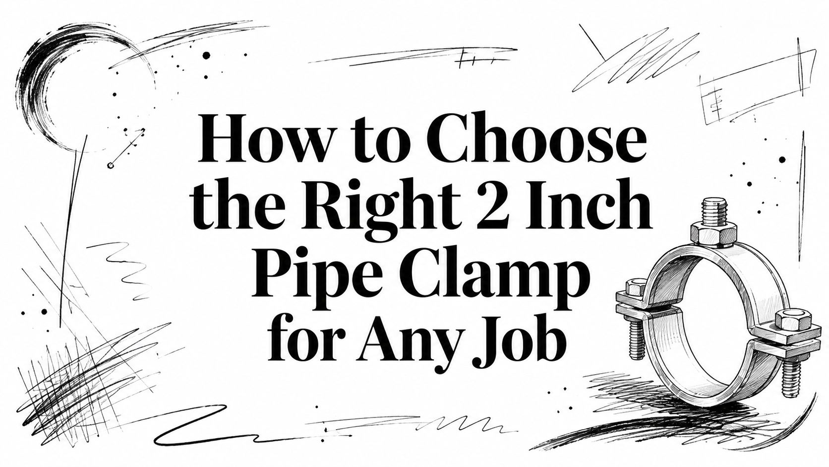 How to Choose the Right 2 Inch Pipe Clamp for Any Job