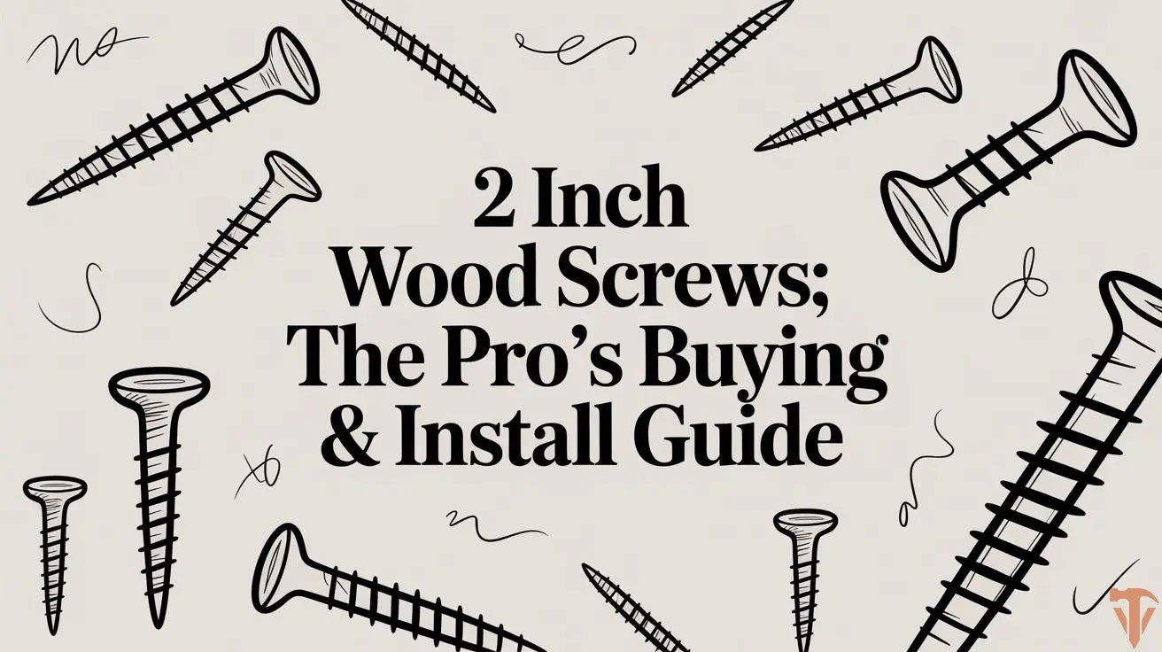 2 Inch Wood Screws: The Pro's Buying & Install Guide Value Tools Co