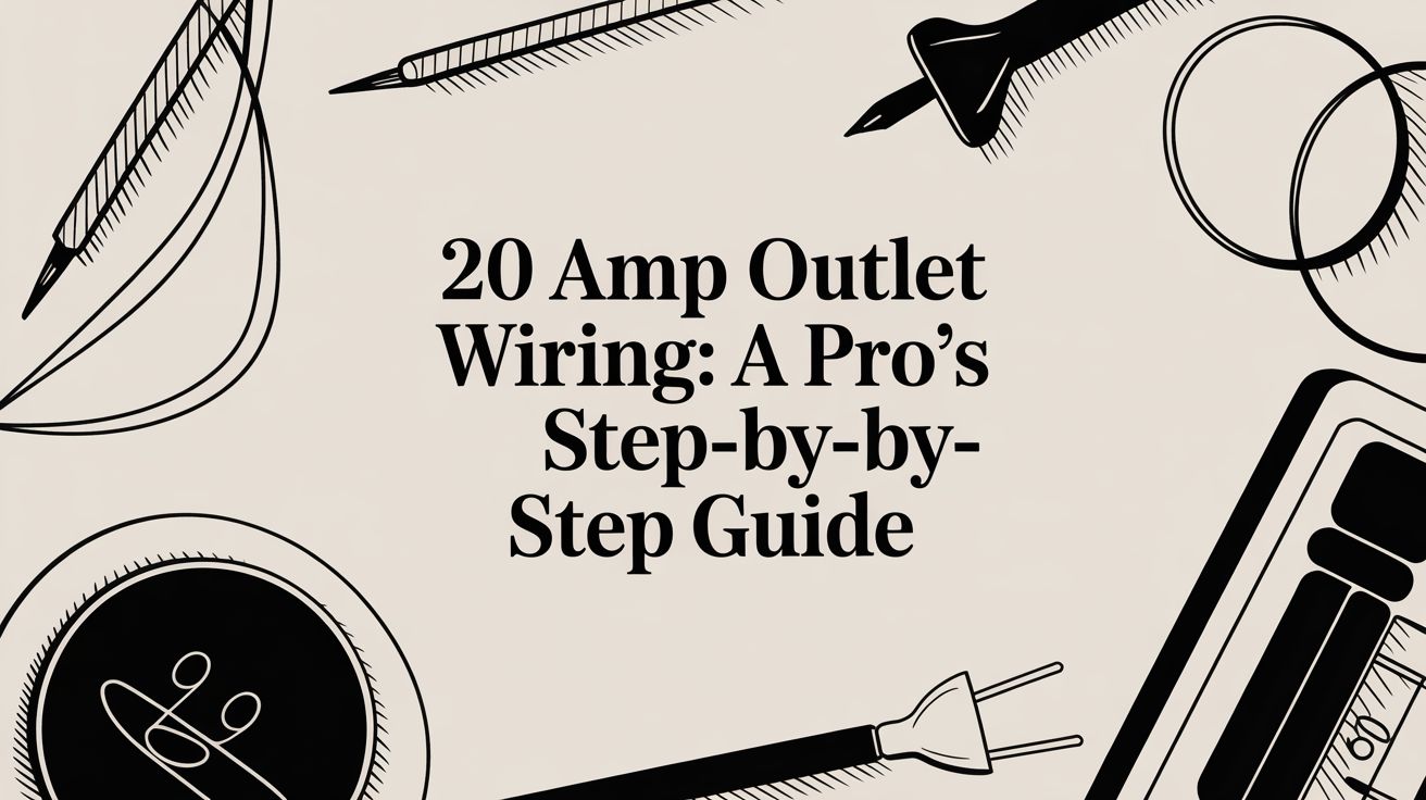 20 Amp Outlet Wiring: A Pro's Step-by-Step Guide