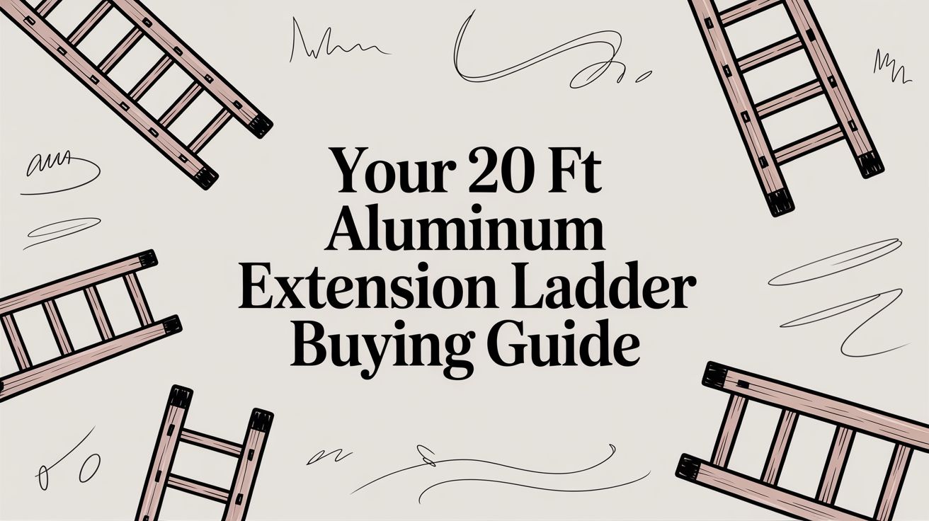 Your 20 ft Aluminum Extension Ladder Buying Guide