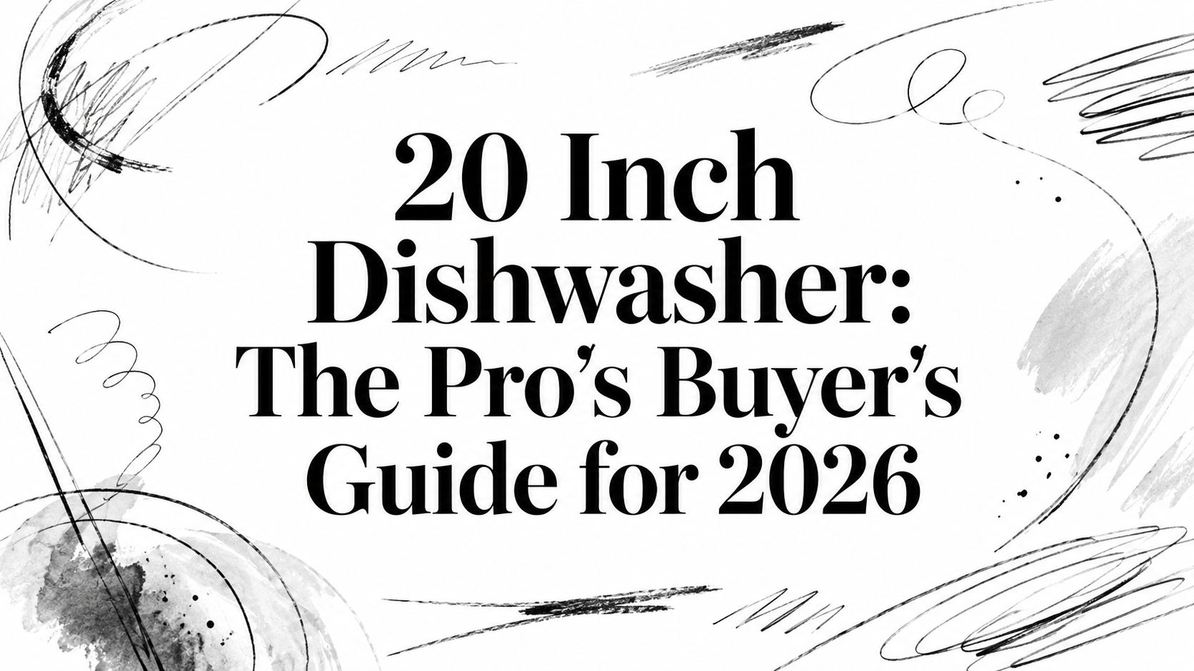20 Inch Dishwasher: The Pro's Buyer's Guide for 2026