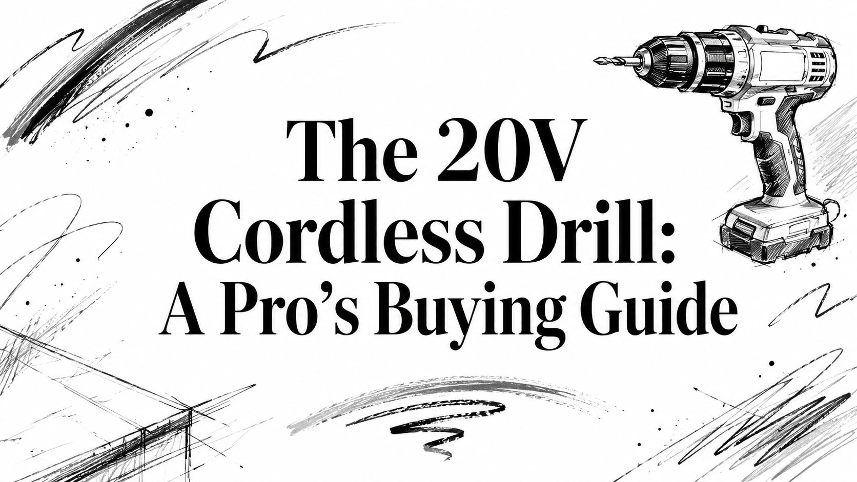 The 20V Cordless Drill: A Pro's Buying Guide