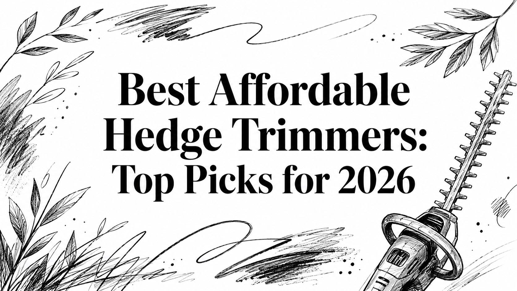 Best Affordable Hedge Trimmers: Top Picks for 2026