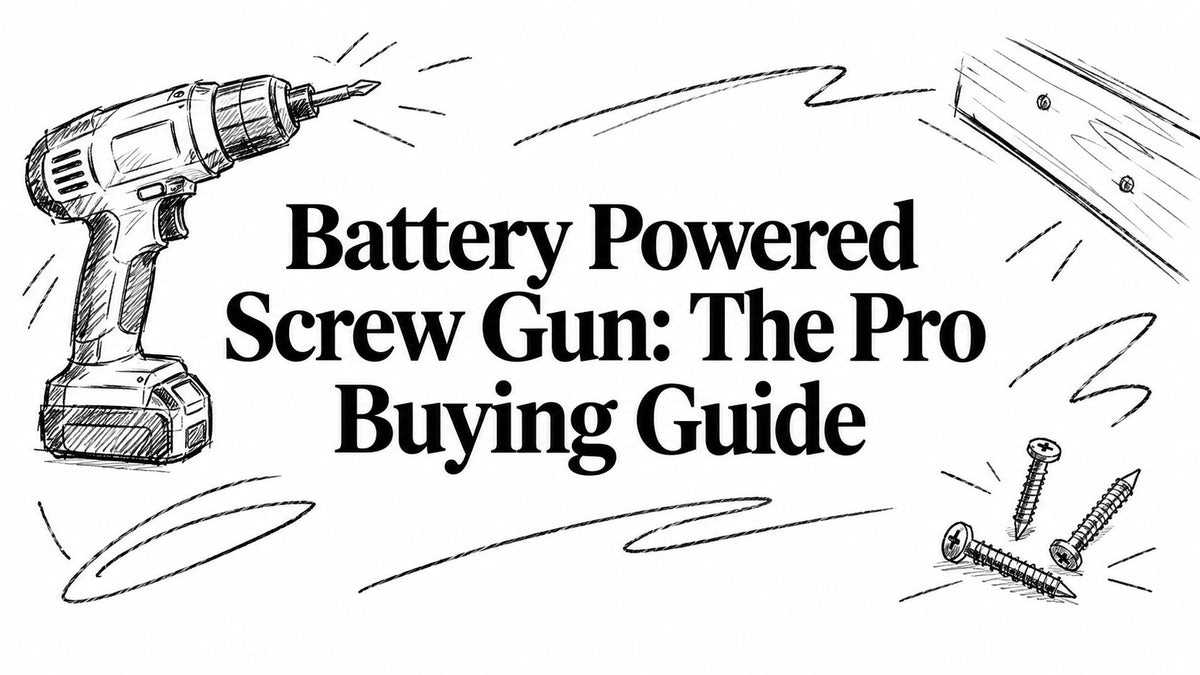 Battery Powered Screw Gun: The Pro Buying Guide