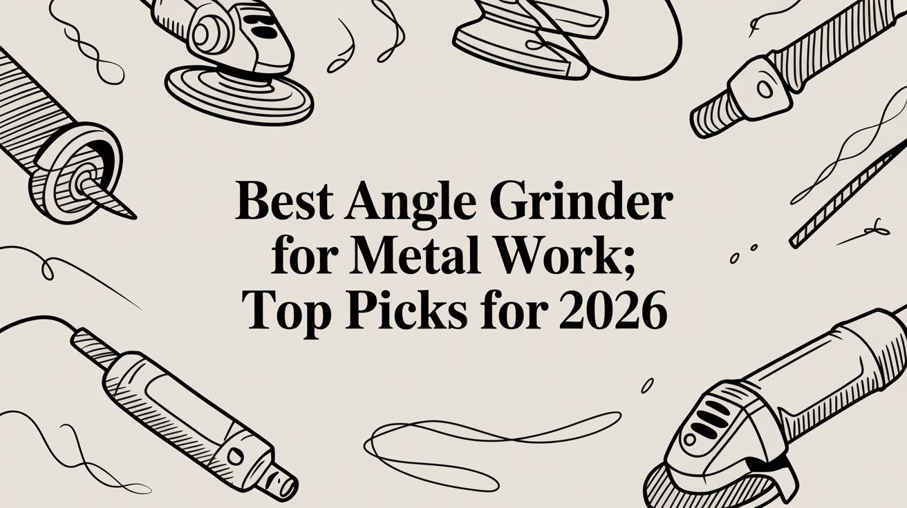 Choosing the Best Angle Grinder for Metal Work: A Contractor’s Guide for 2026