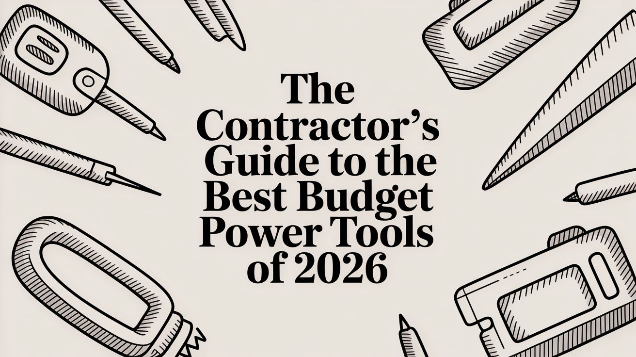 The Contractor’s Guide to the Best Budget Power Tools of 2026