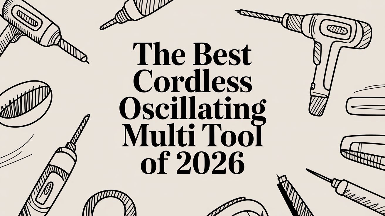 The Best Cordless Oscillating Multi Tool of 2026