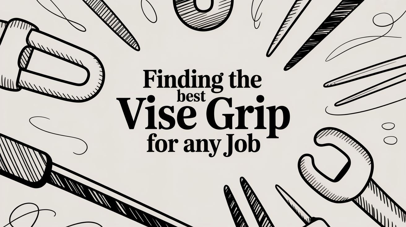Finding the Best Vise Grip for Any Job