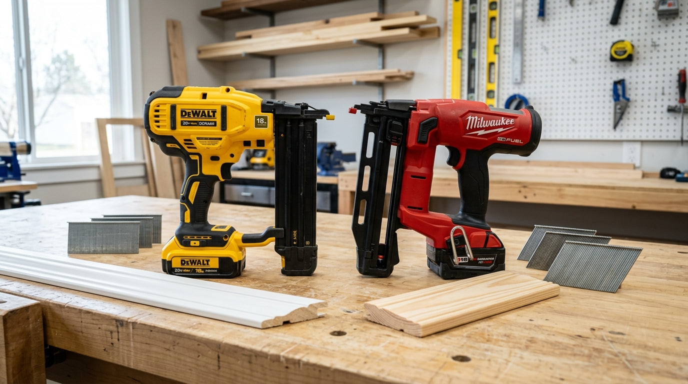 Brad Nailer vs Finish Nailer: Which One Belongs in Your Kit - Value Tools Co