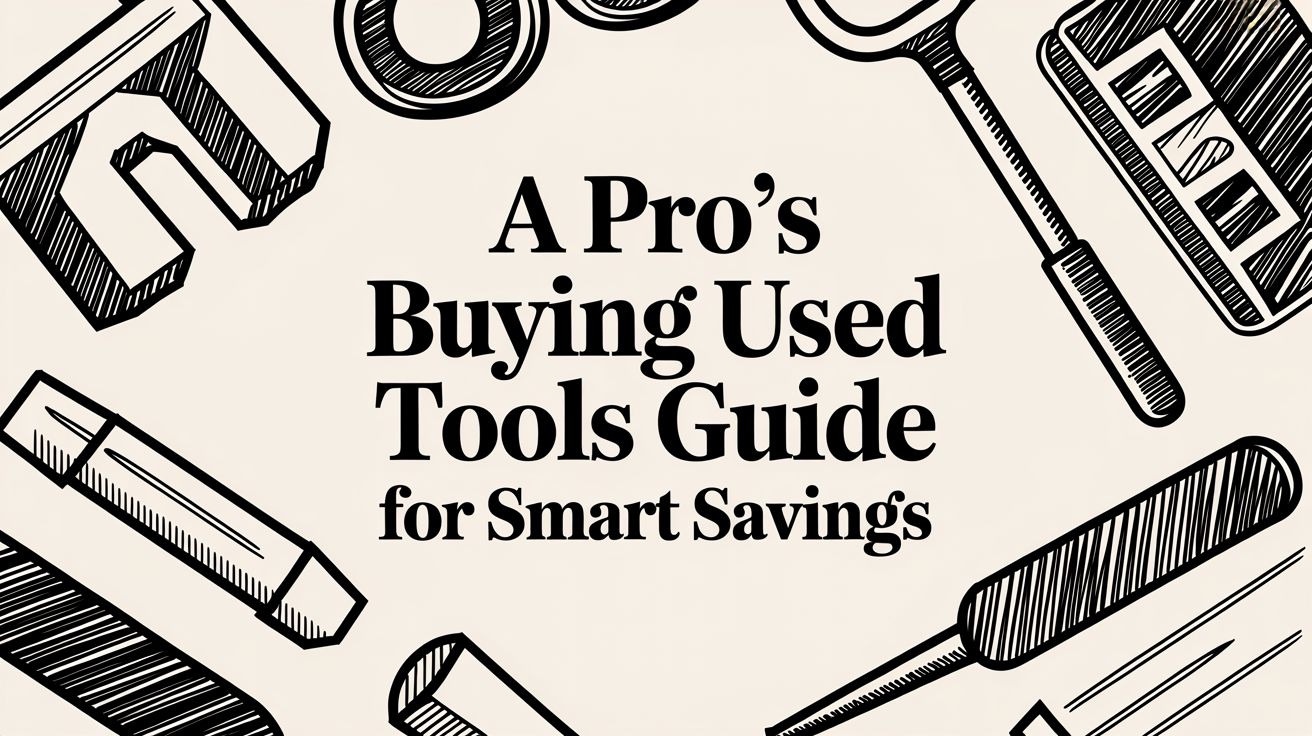 A Pro's Buying Used Tools Guide for Smart Savings