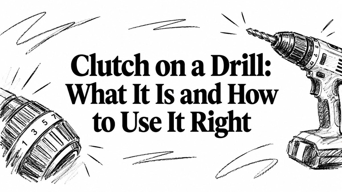 Clutch on a Drill: What It Is and How to Use It Right