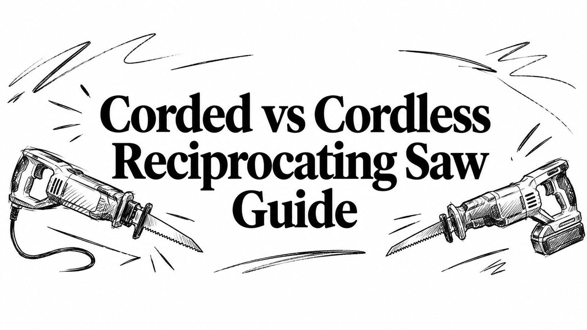 Corded vs Cordless Reciprocating Saw Guide