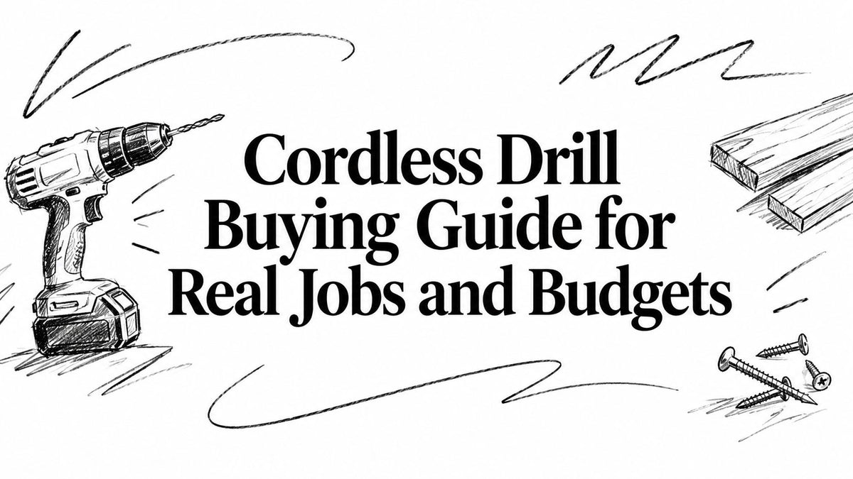 Cordless Drill Buying Guide for Real Jobs and Budgets