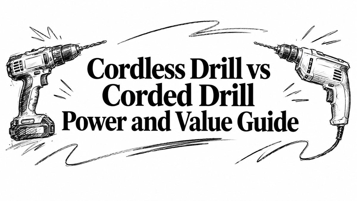 Cordless Drill vs Corded Drill Power and Value Guide