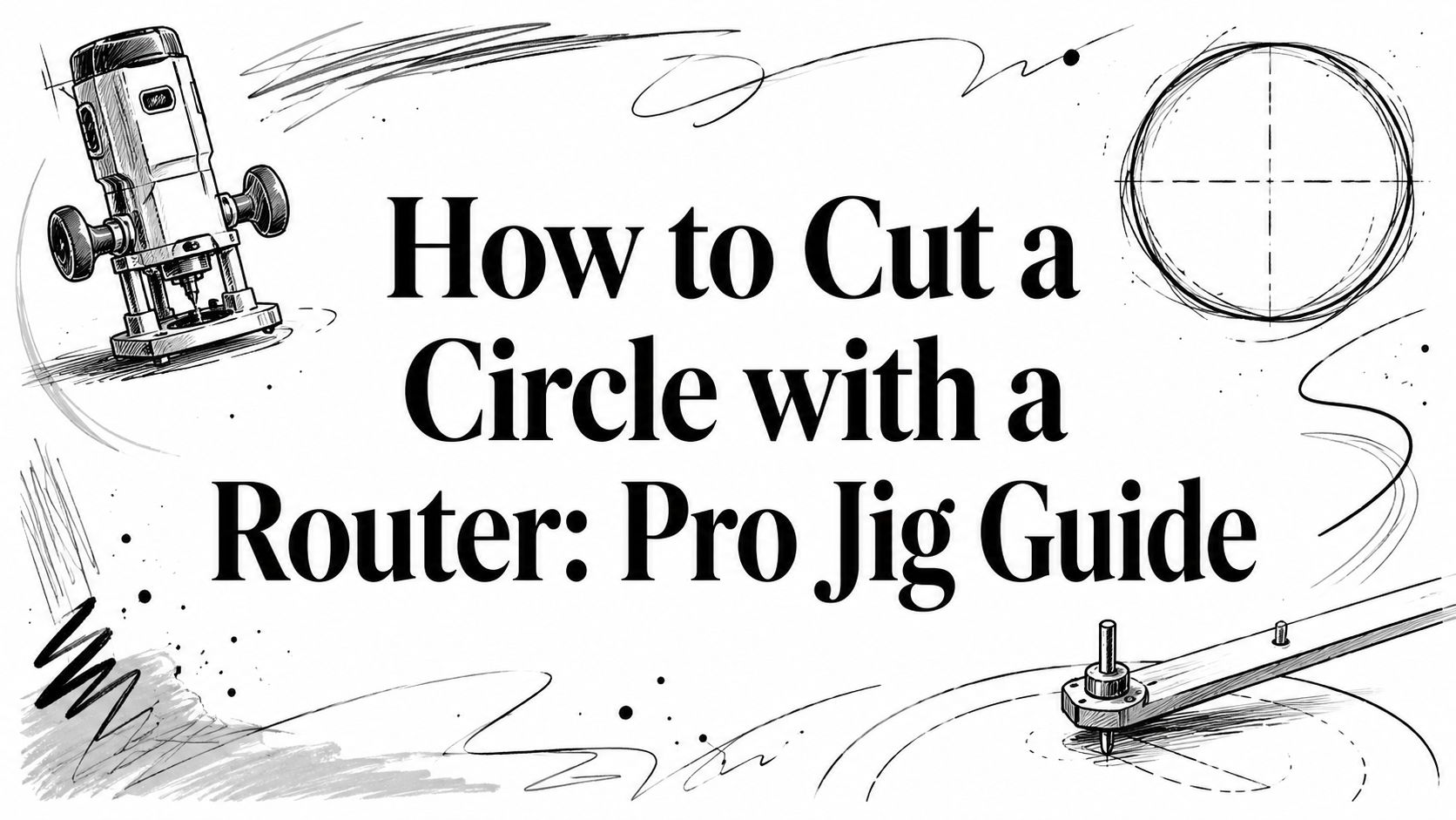 How to Cut a Circle with a Router: Pro Jig Guide