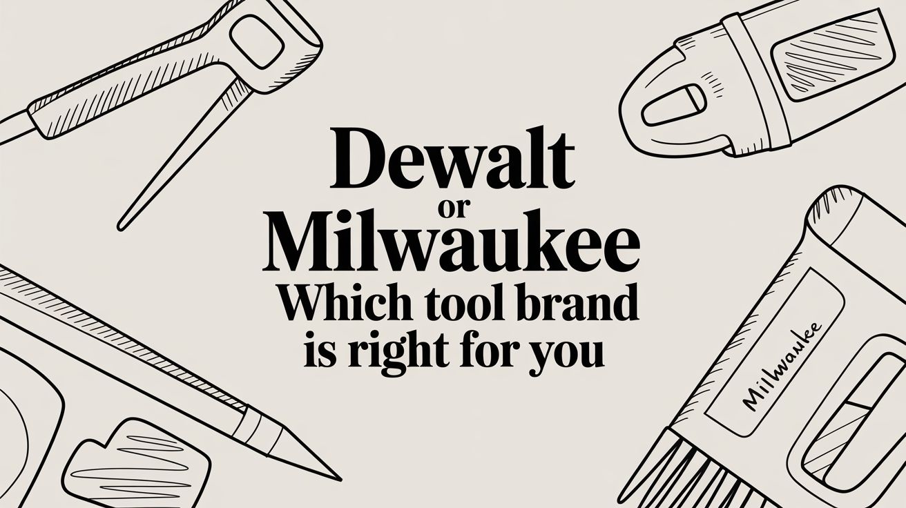 DeWalt or Milwaukee: Which Tool Brand Is the Right Investment for Your Work?