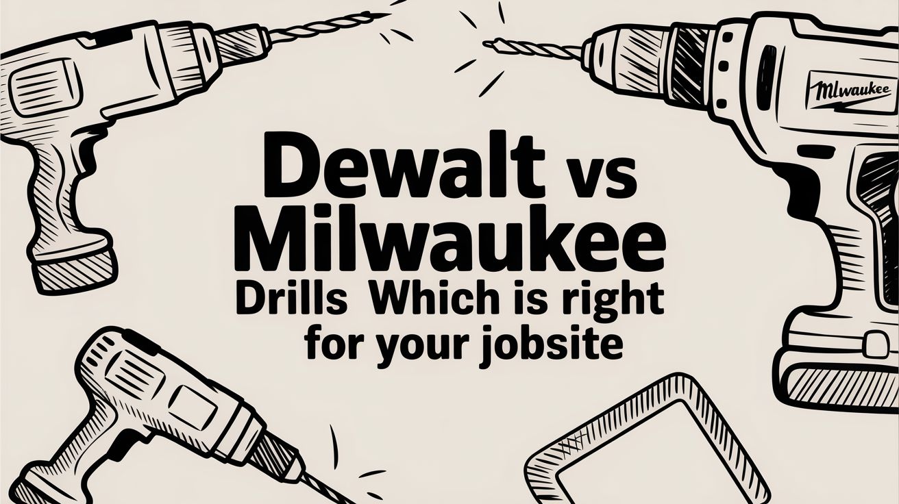 DeWalt vs Milwaukee Drills: The Authoritative Guide for Professionals