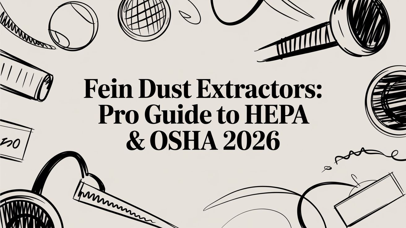 Fein Dust Extractors: Pro Guide to HEPA & OSHA 2026