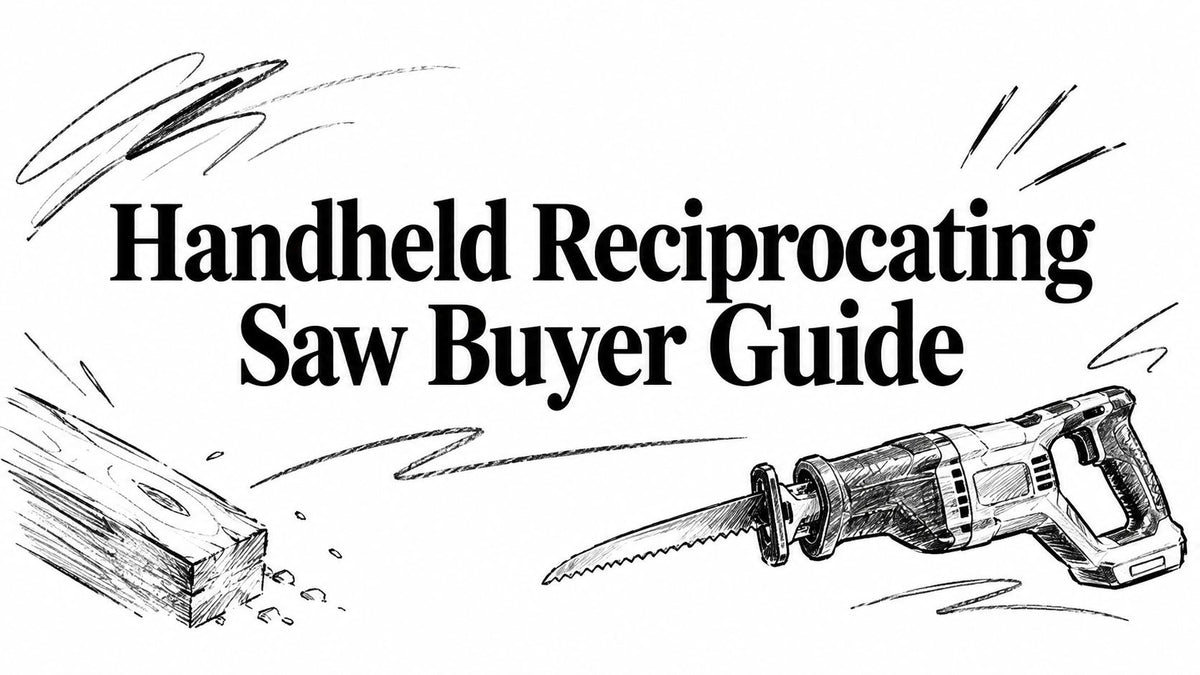 Handheld Reciprocating Saw Buyer Guide