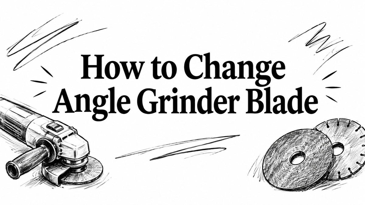 How to Change Angle Grinder Blade