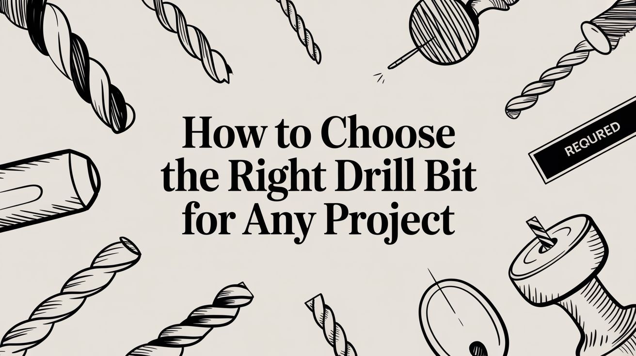 A Contractor's Guide: How to Choose the Right Drill Bit for the Job