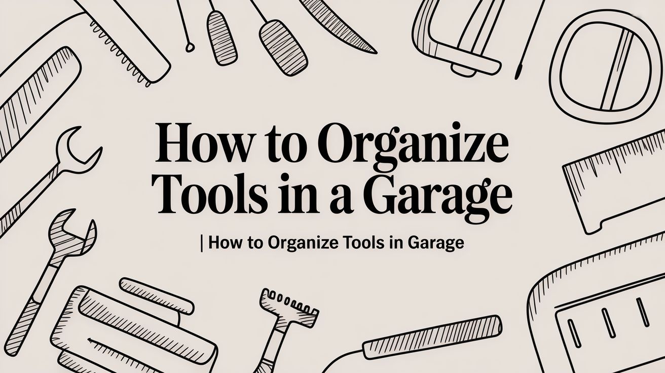 How to Organize Tools in a Garage: A Contractor's Guide