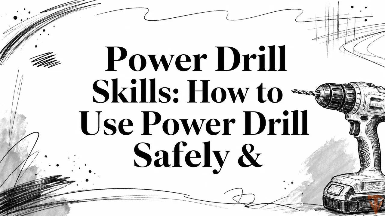 Power Drill Skills: How to Use Power Drill Safely & Value Tools Co