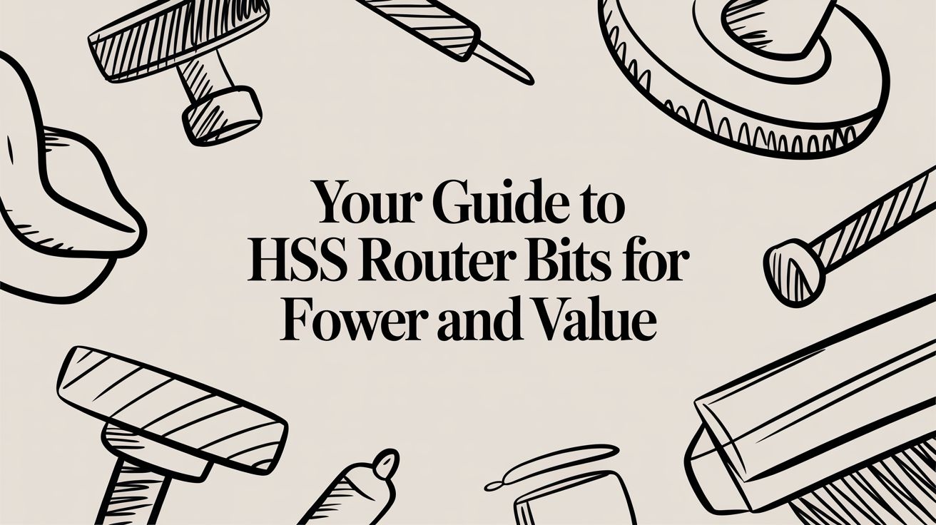 Your Guide to HSS Router Bits: The Pro's Choice for Finesse and Value