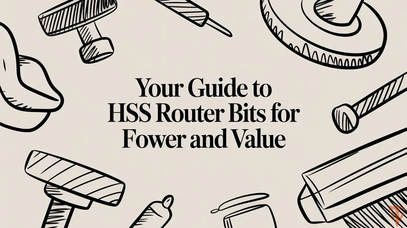 Your Guide to HSS Router Bits: The Pro's Choice for Finesse and Value Value Tools Co
