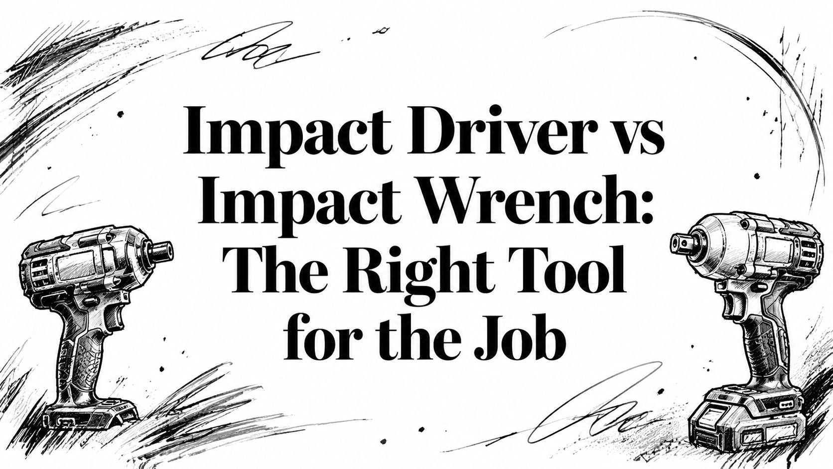 Impact Driver vs Impact Wrench: The Right Tool for the Job