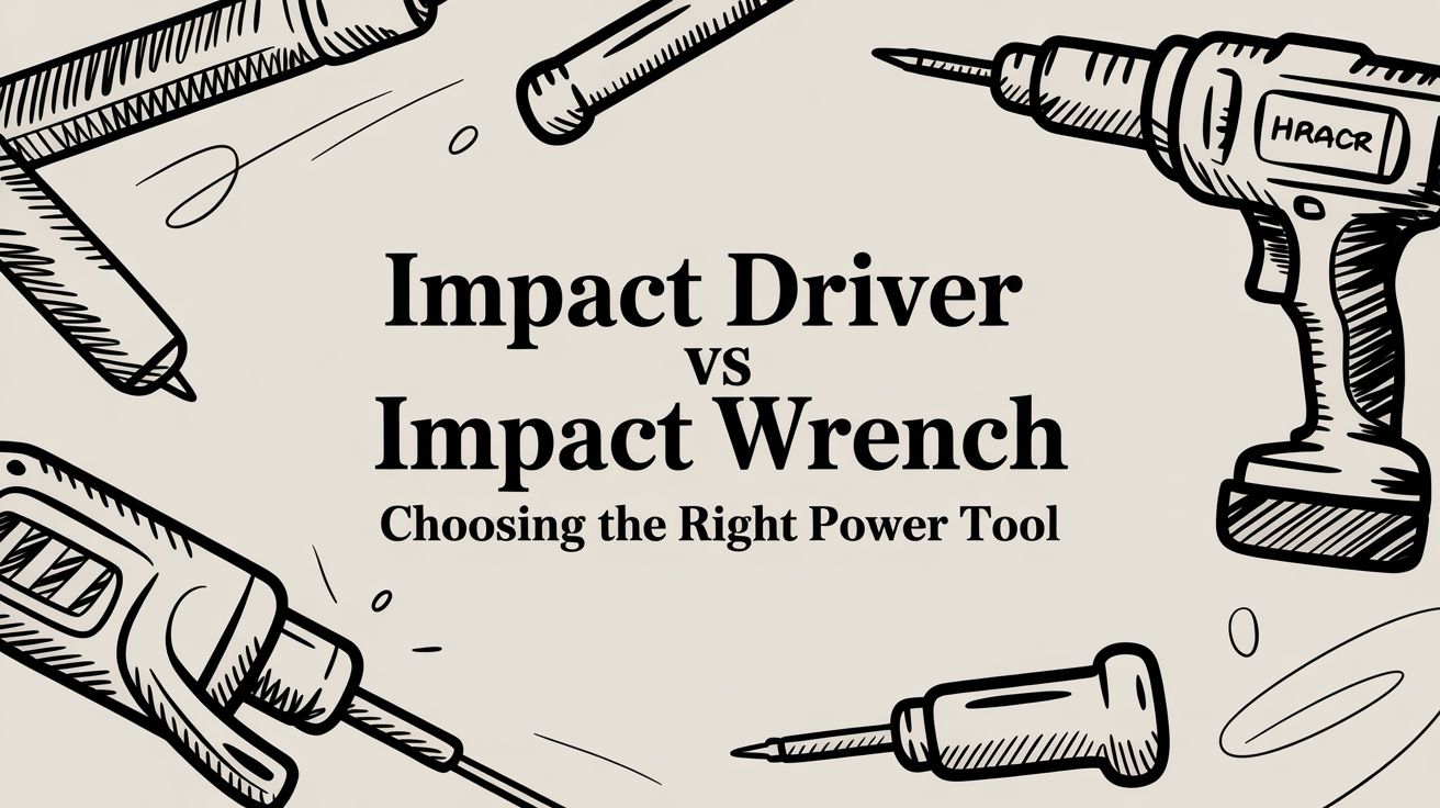 Impact Driver vs. Impact Wrench: Which Tool Do You Really Need?