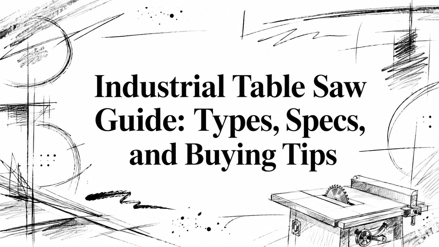 Industrial Table Saw Guide: Types, Specs, and Buying Tips